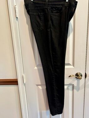 NYDJ Black Straight Leg Jeans 14